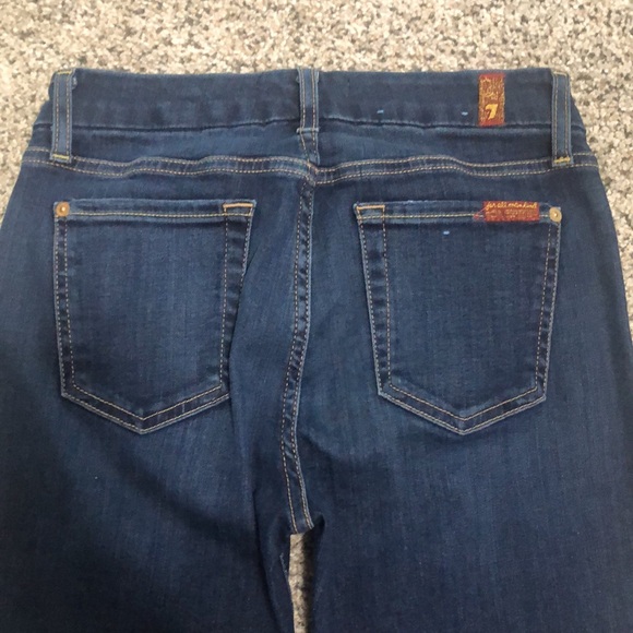 Seven 7 for all mankind ankle Blair super skinny jeans New without tags 26 - Picture 11 of 13